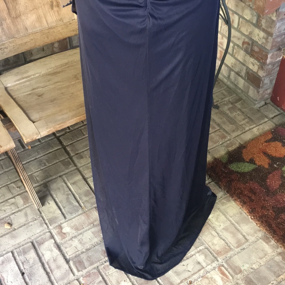 Alex Evenings A Line Sweetheart Long Stretch Dress - Picture 7 of 8